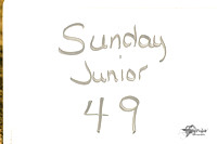 Sunday Jr 49 - 73